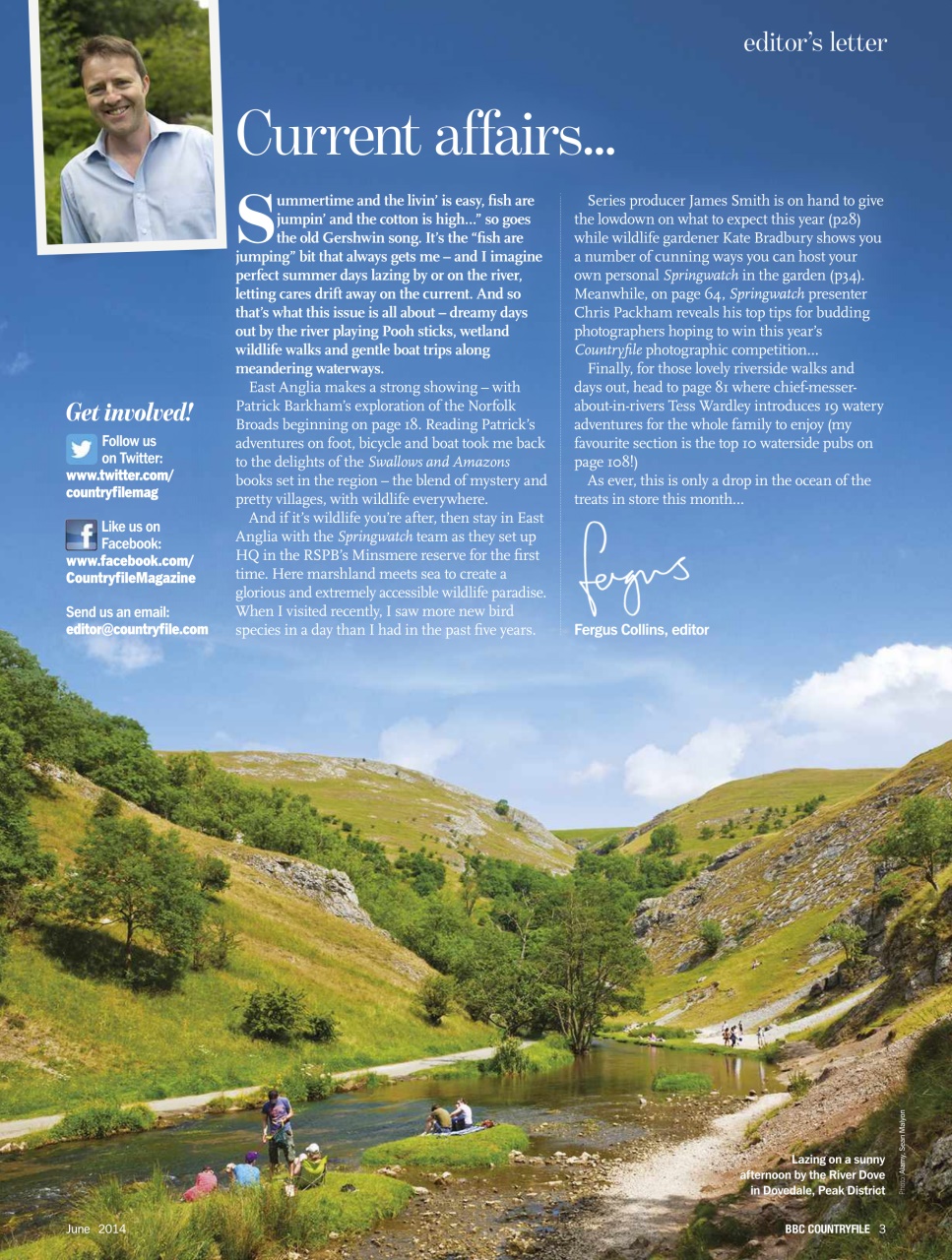 BBC Countryfile Magazine Preview Pages