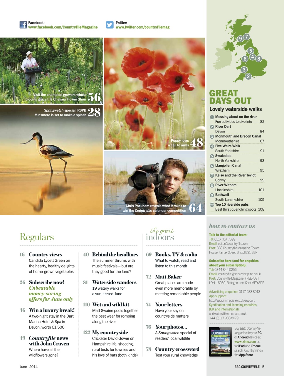 BBC Countryfile Magazine Preview Pages