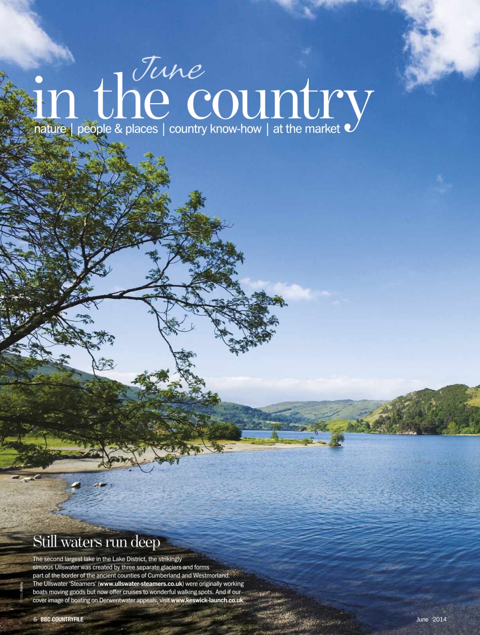 BBC Countryfile Magazine Preview Pages