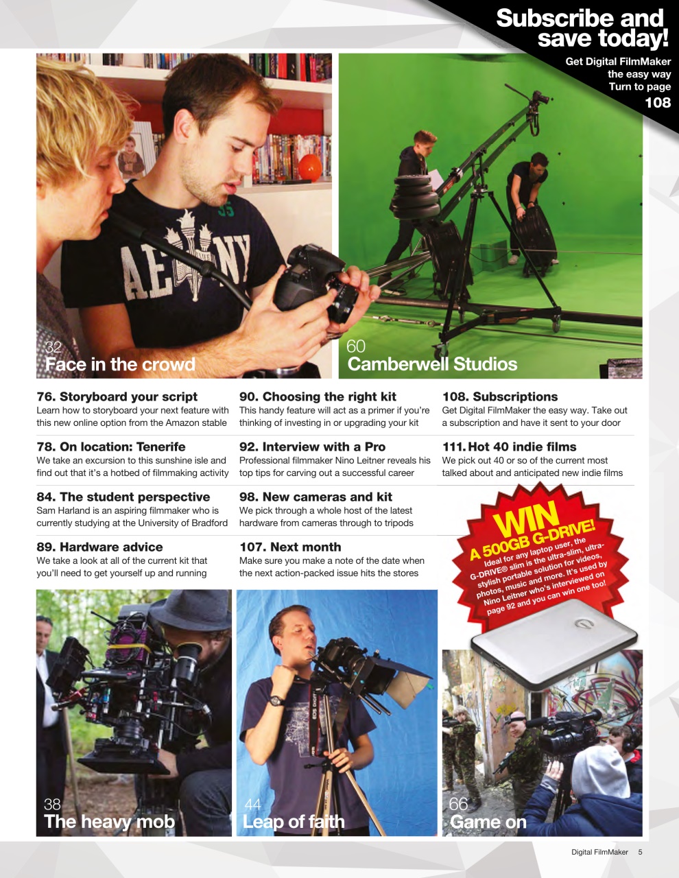 Digital FilmMaker Preview Pages