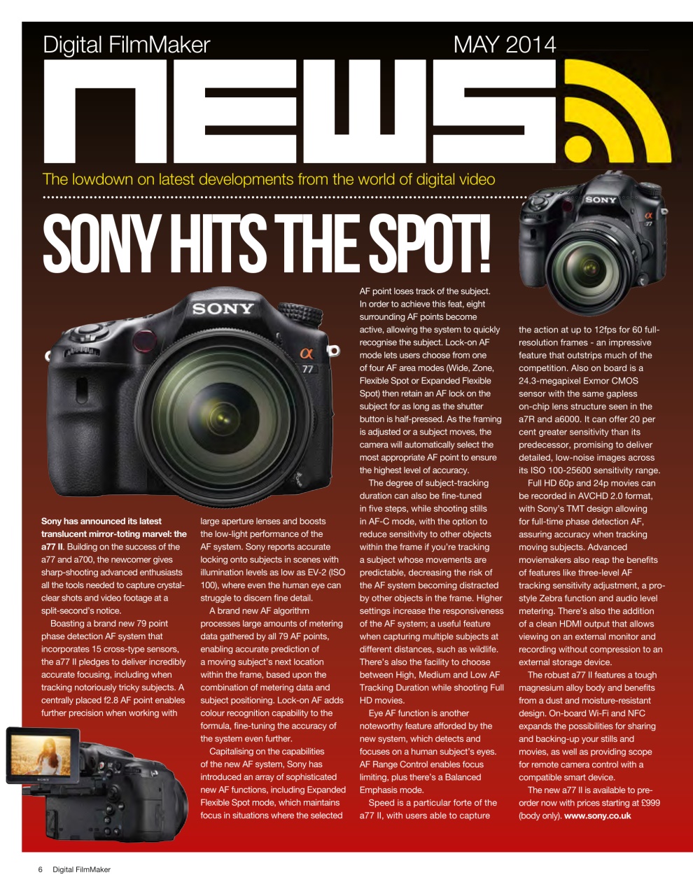 Digital FilmMaker Preview Pages