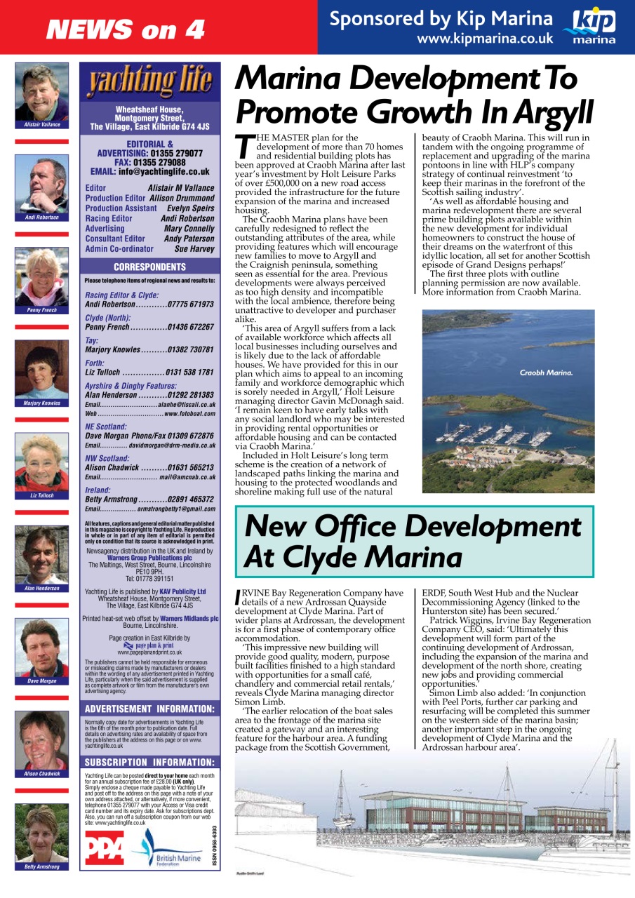 Yachting Life Preview Pages