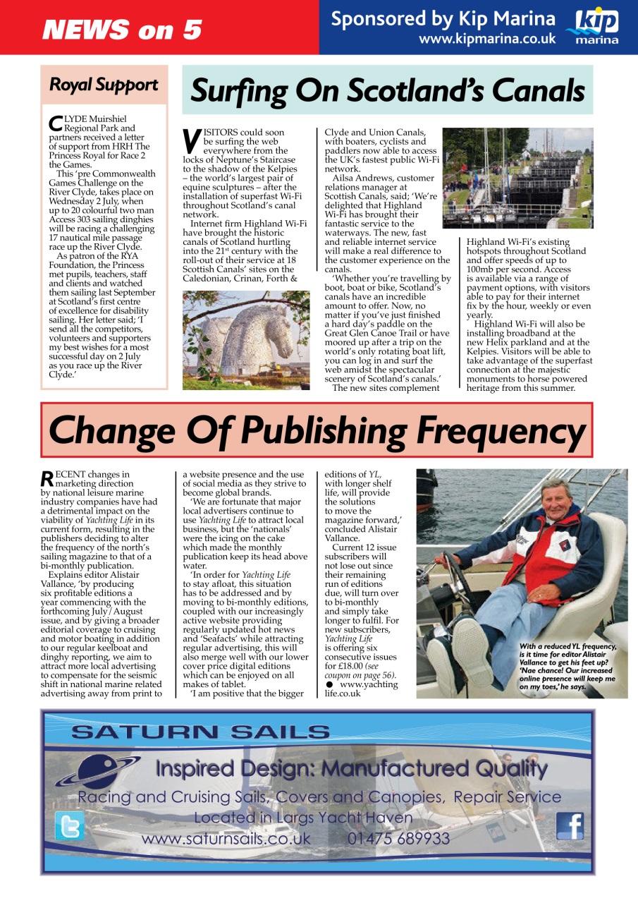 Yachting Life Preview Pages