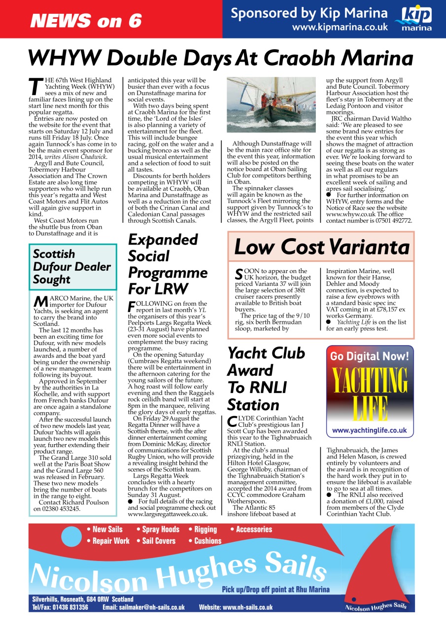 Yachting Life Preview Pages