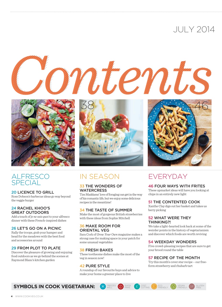 Veggie Magazine Preview Pages