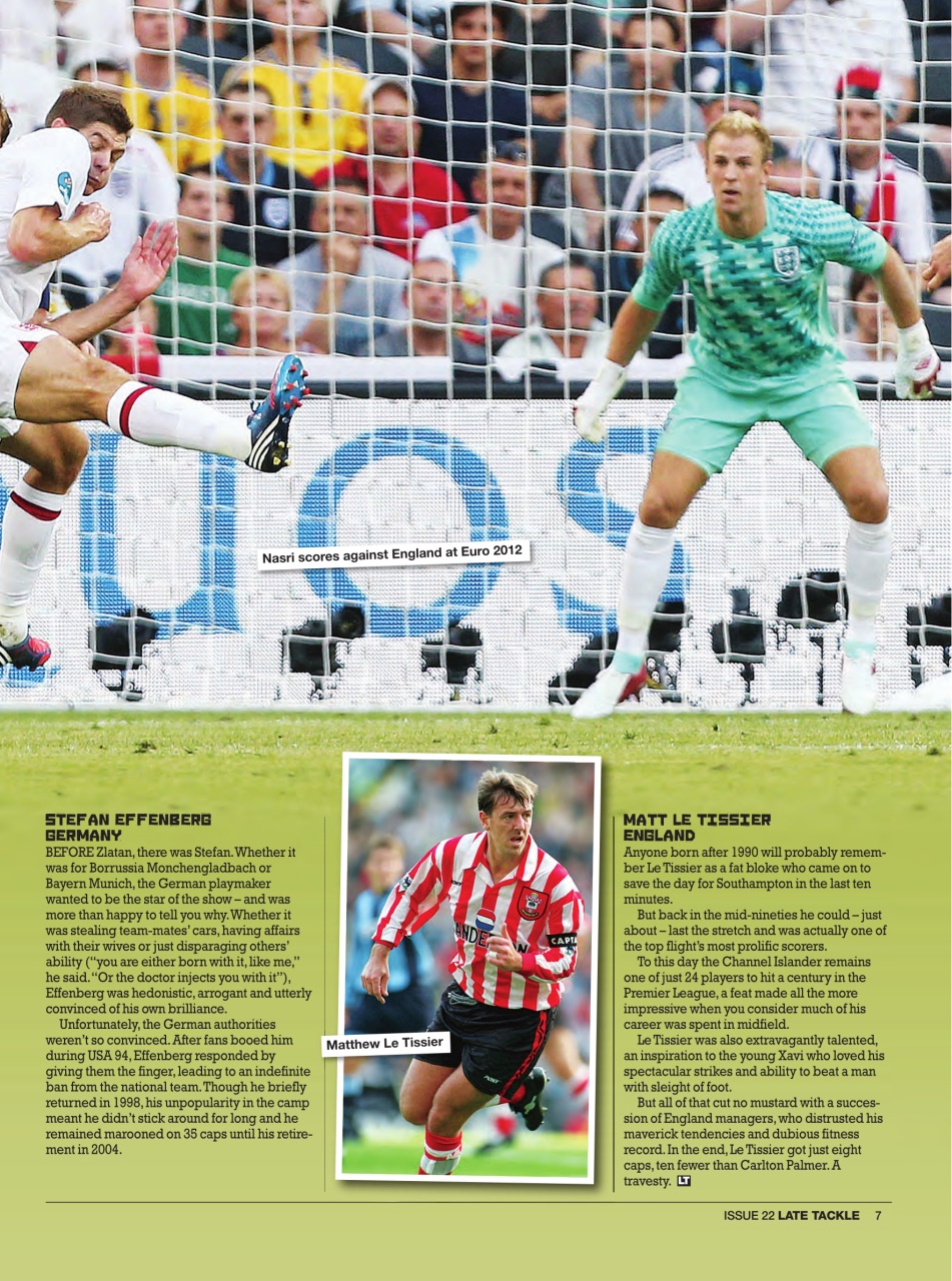 Late Tackle Football Magazine Preview Pages