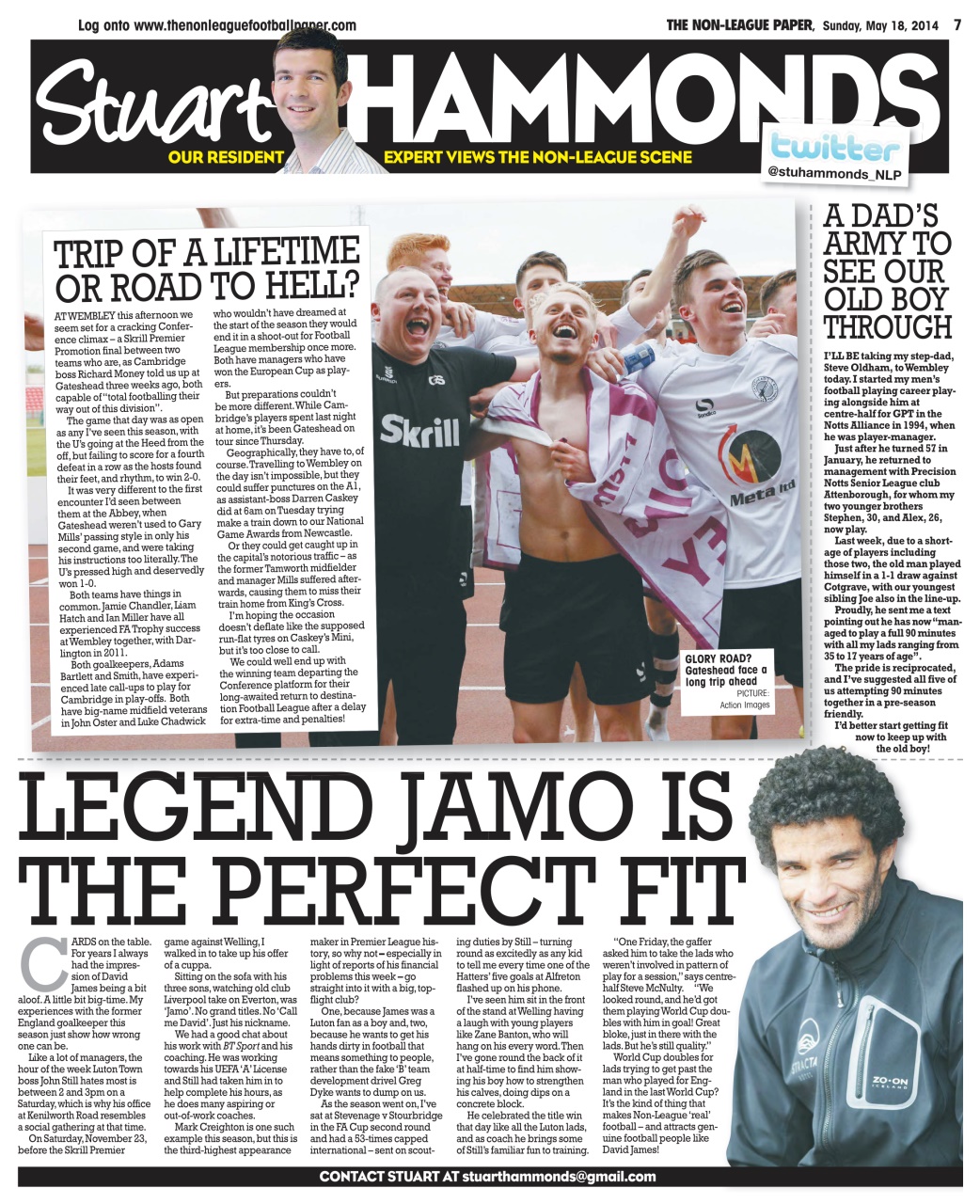 The Non-League Football Paper Preview Pages