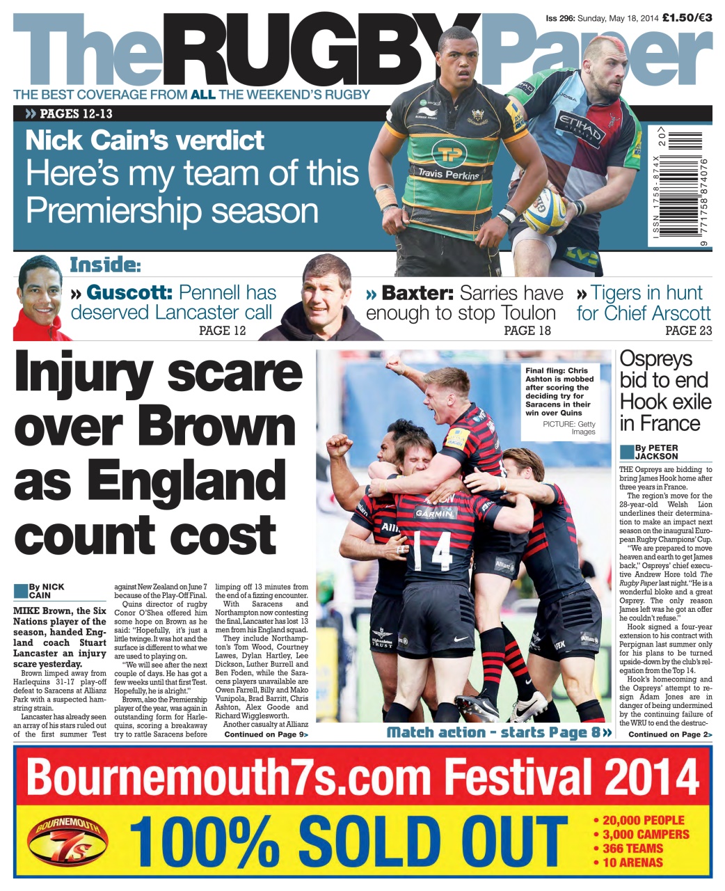 The Rugby Paper Preview Pages