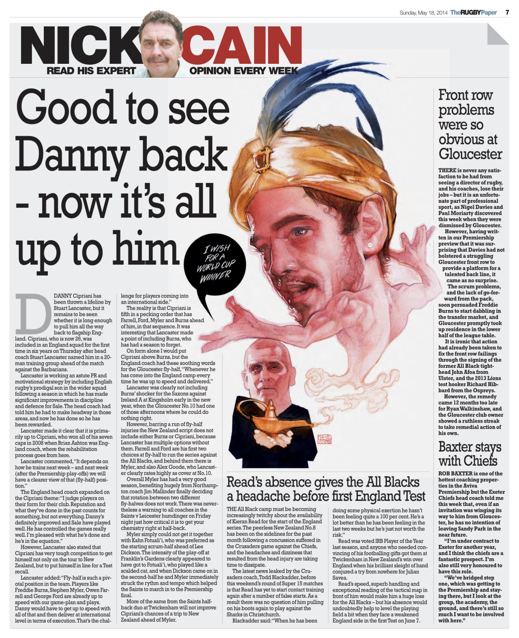 The Rugby Paper Preview Pages