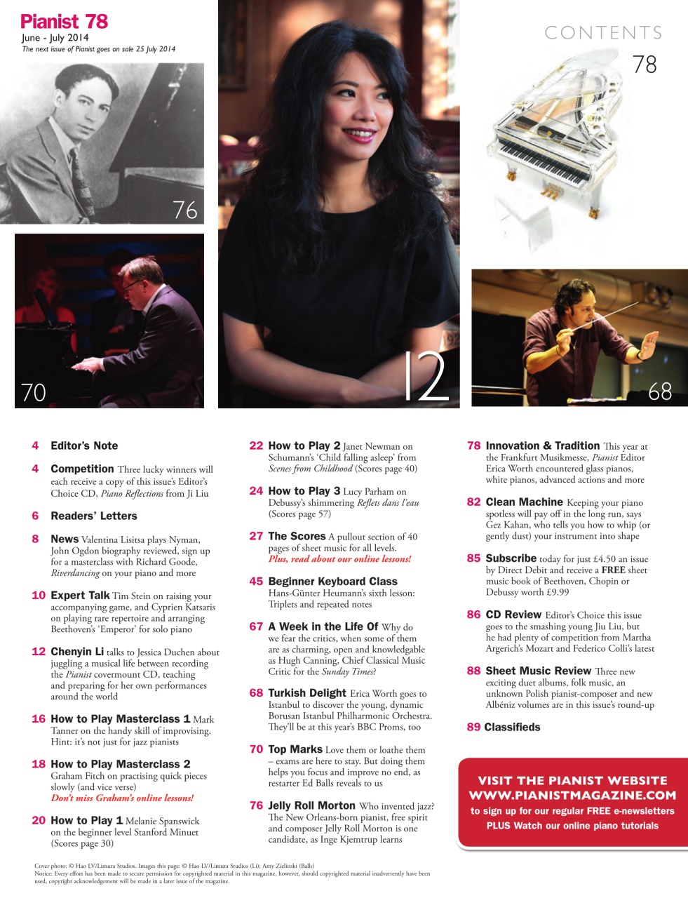 Pianist Preview Pages