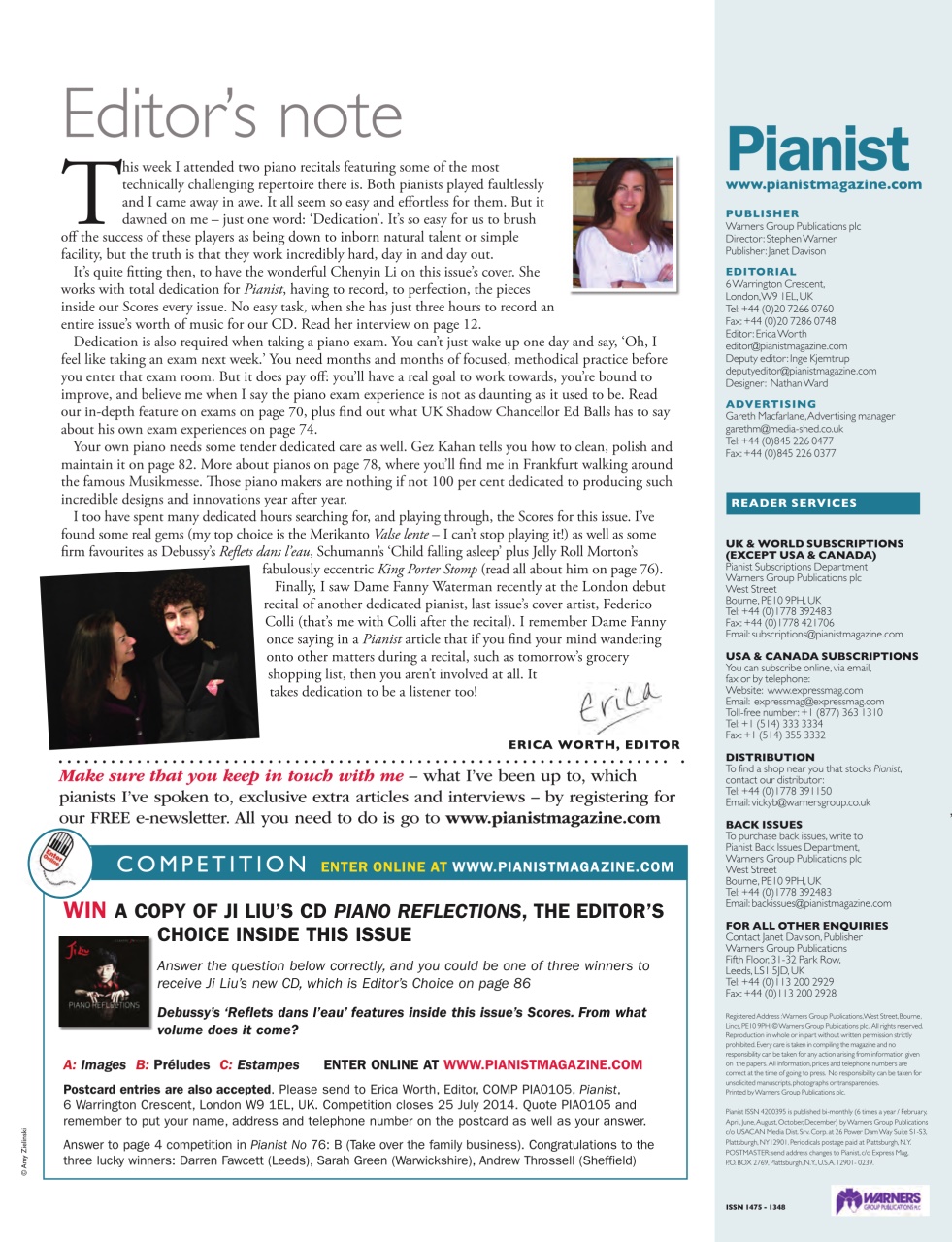 Pianist Preview Pages