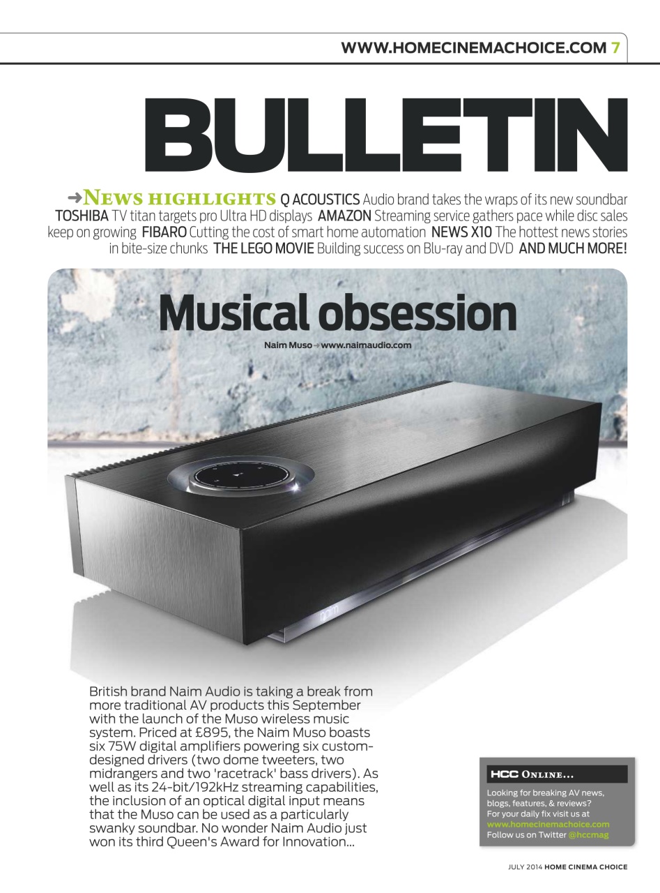 Home Cinema Choice Preview Pages