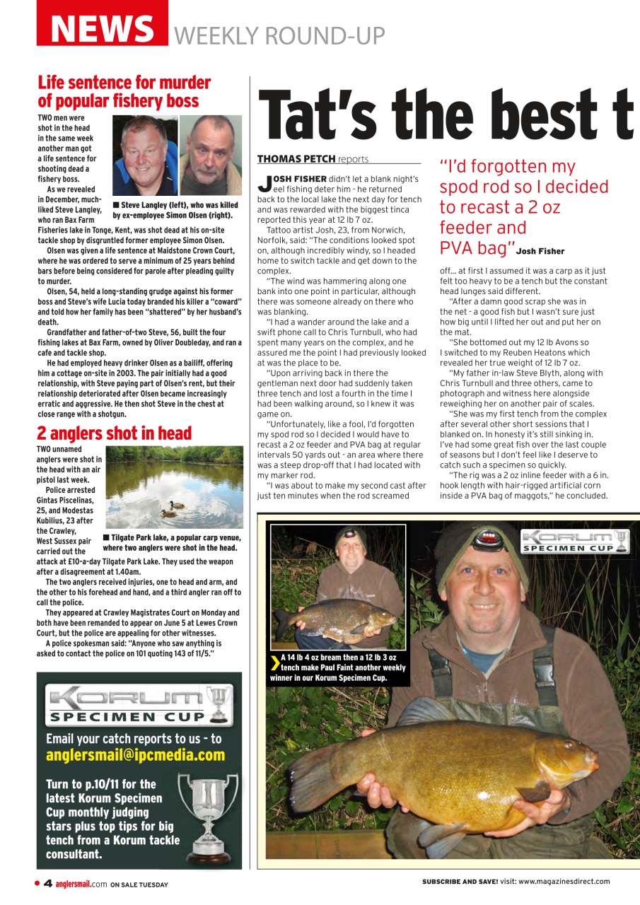 Anglers Mail Preview Pages