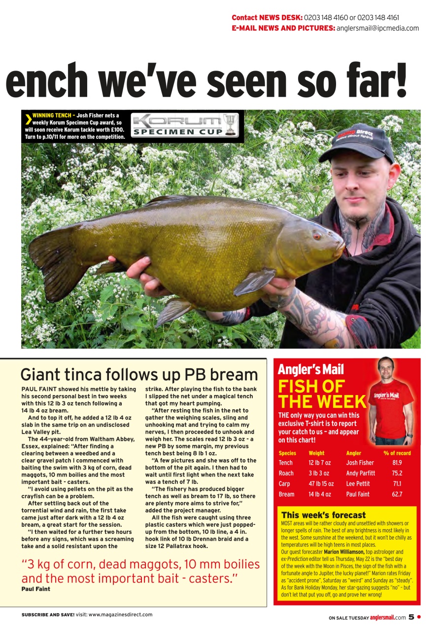 Anglers Mail Preview Pages