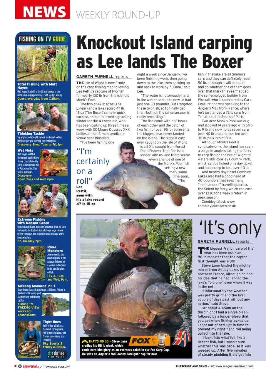 Anglers Mail Preview Pages