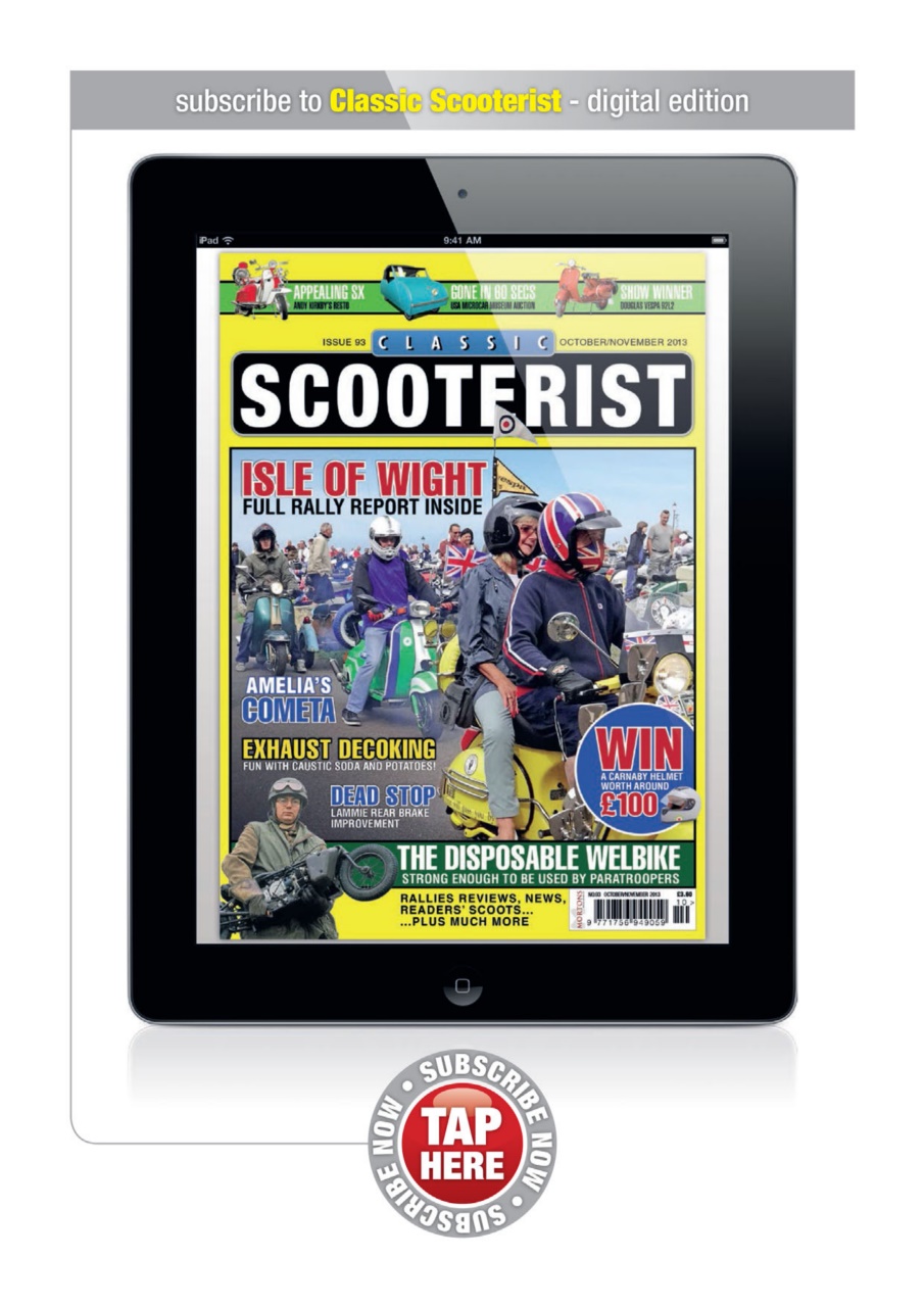 Classic Scooterist Preview Pages