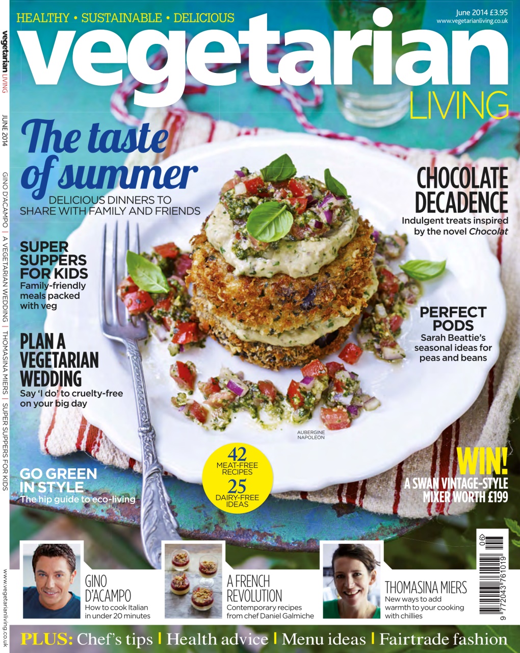 Vegetarian Living Preview Pages