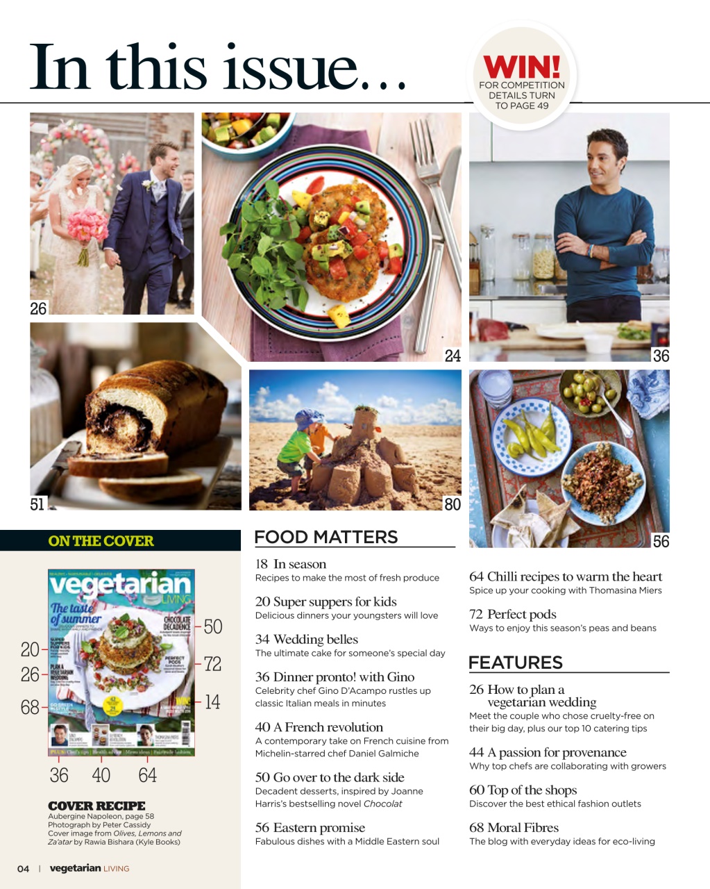 Vegetarian Living Preview Pages