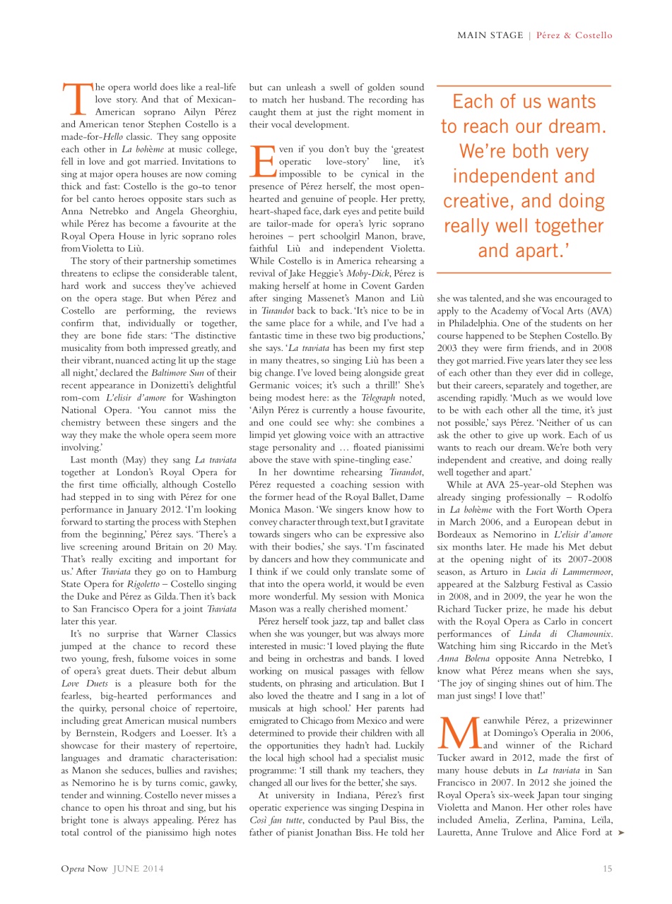 Opera Now Preview Pages