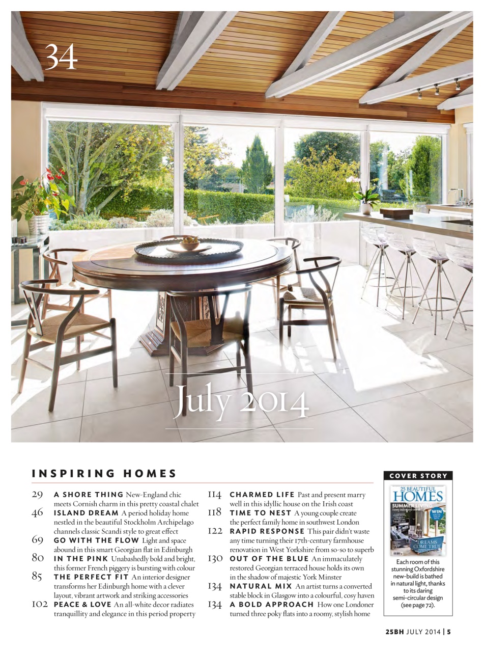 25 Beautiful Homes Preview Pages