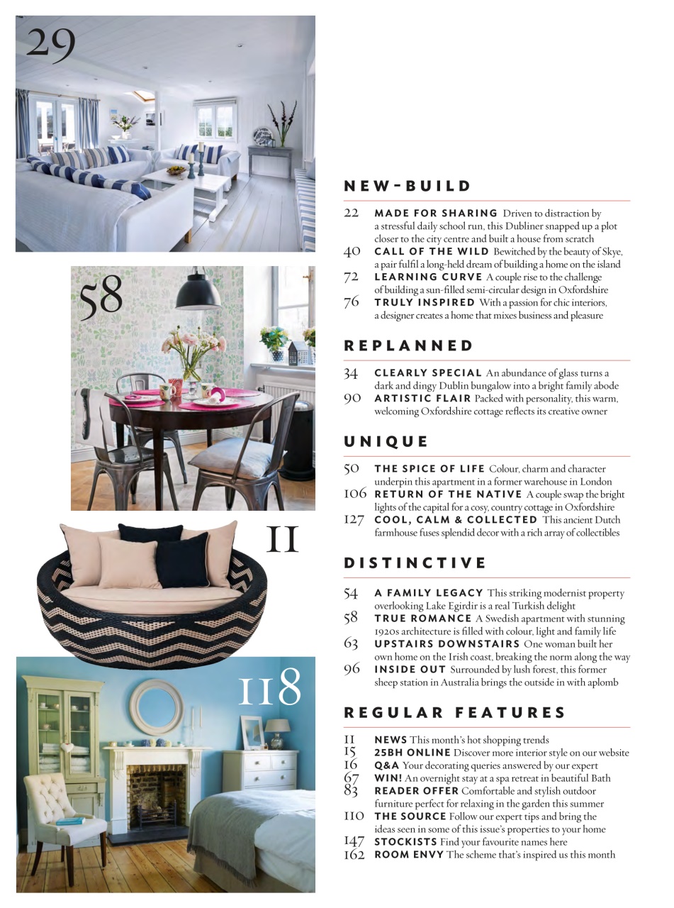 25 Beautiful Homes Preview Pages