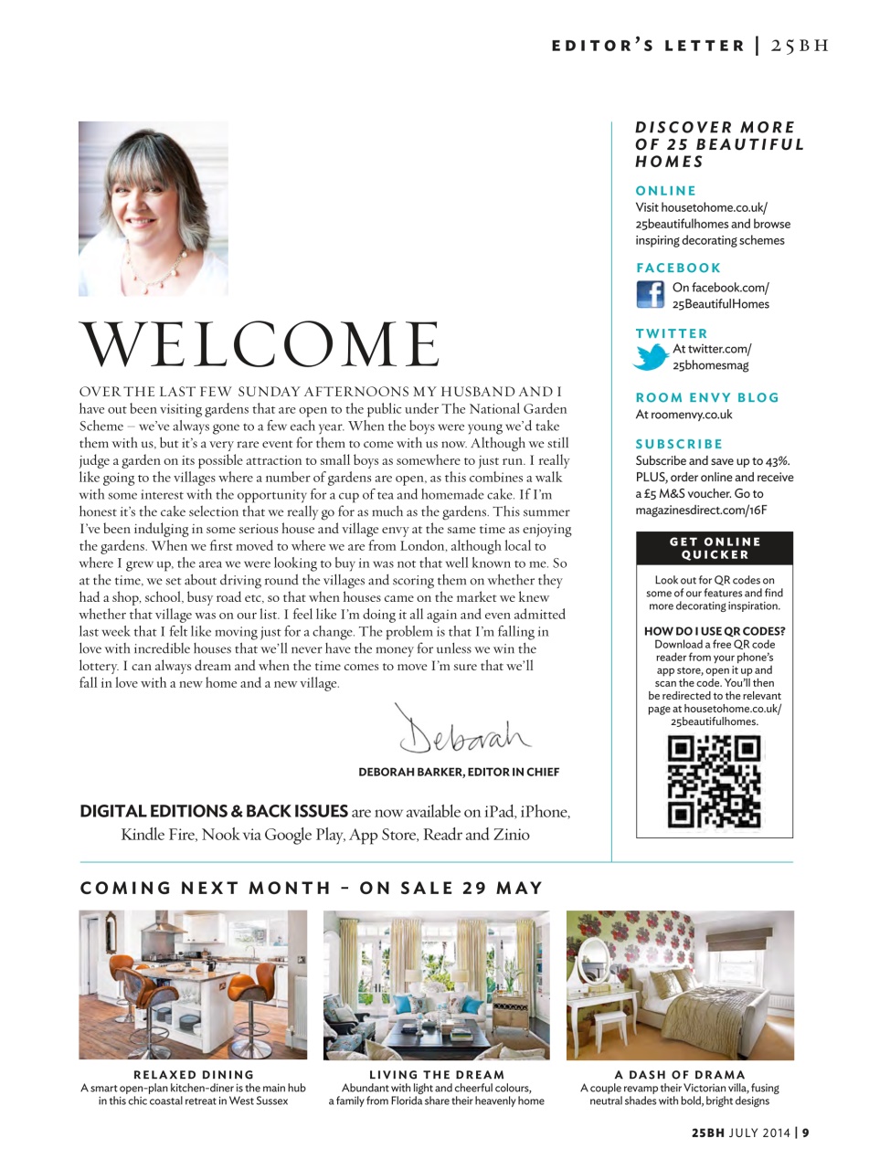 25 Beautiful Homes Preview Pages