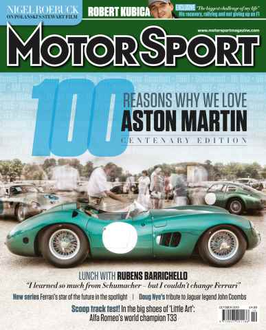 Motor Sport Magazine issue October 2013