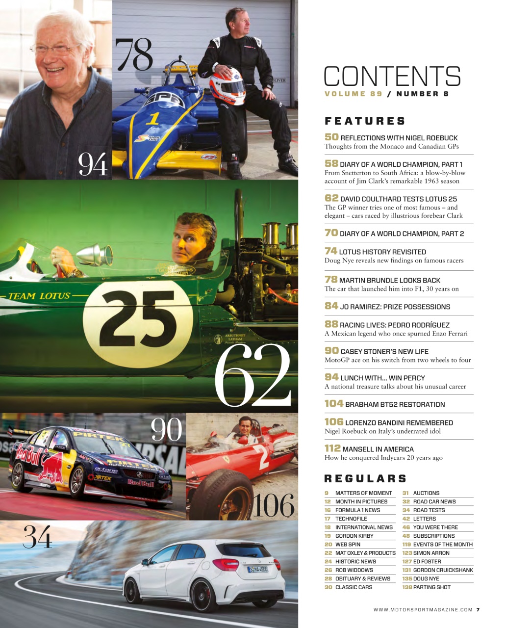 Motor Sport Magazine Preview Pages