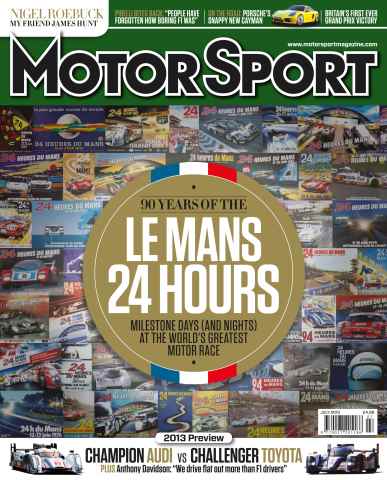 Motor Sport Magazine issue July 2013