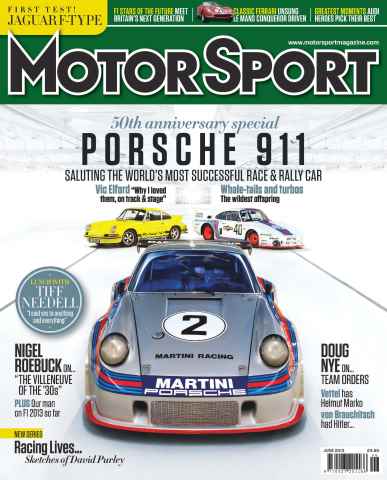 Motor Sport Magazine issue June 2013