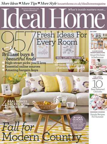 Ideal Home issue July 2014