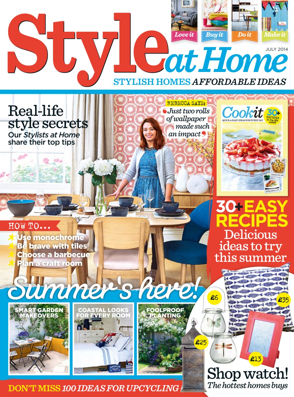 Style at Home Preview Pages