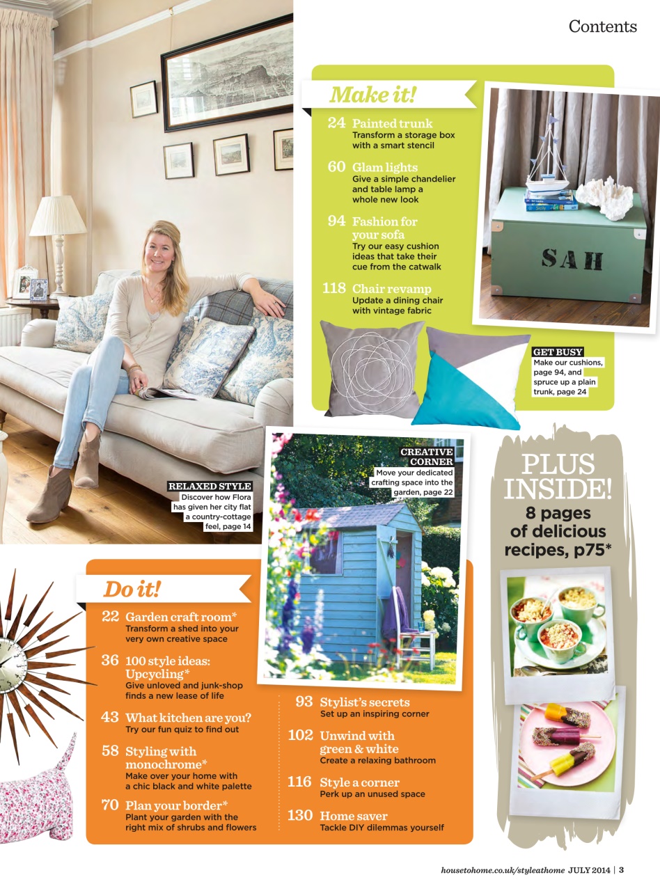 Style at Home Preview Pages
