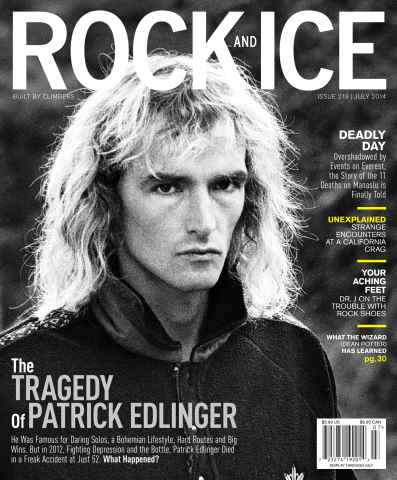 Rock and Ice issue July 2014