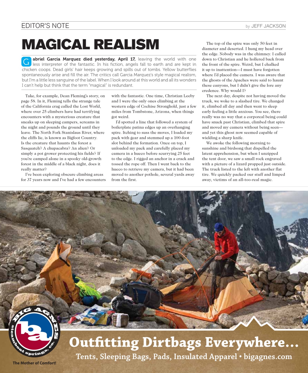 Rock and Ice Preview Pages