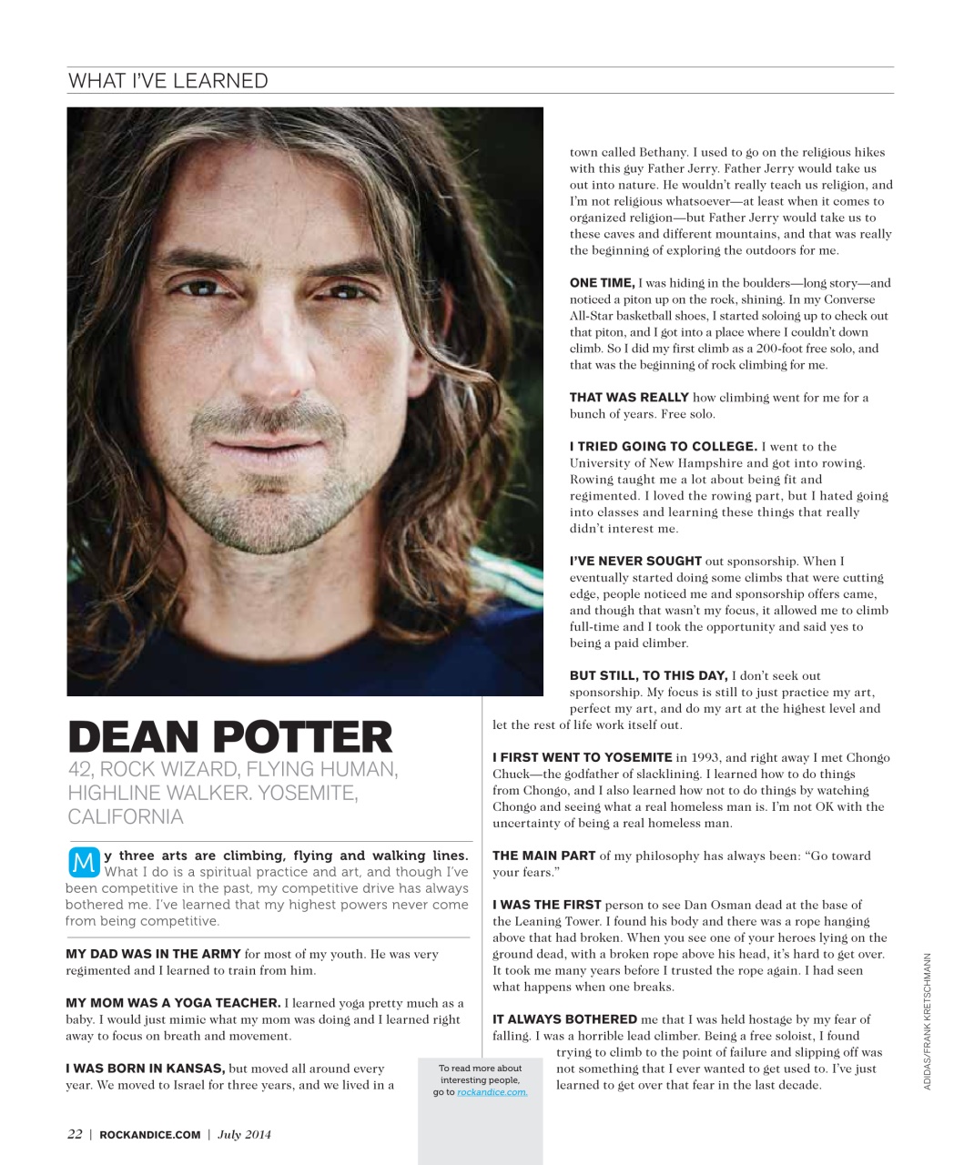 Rock and Ice Preview Pages