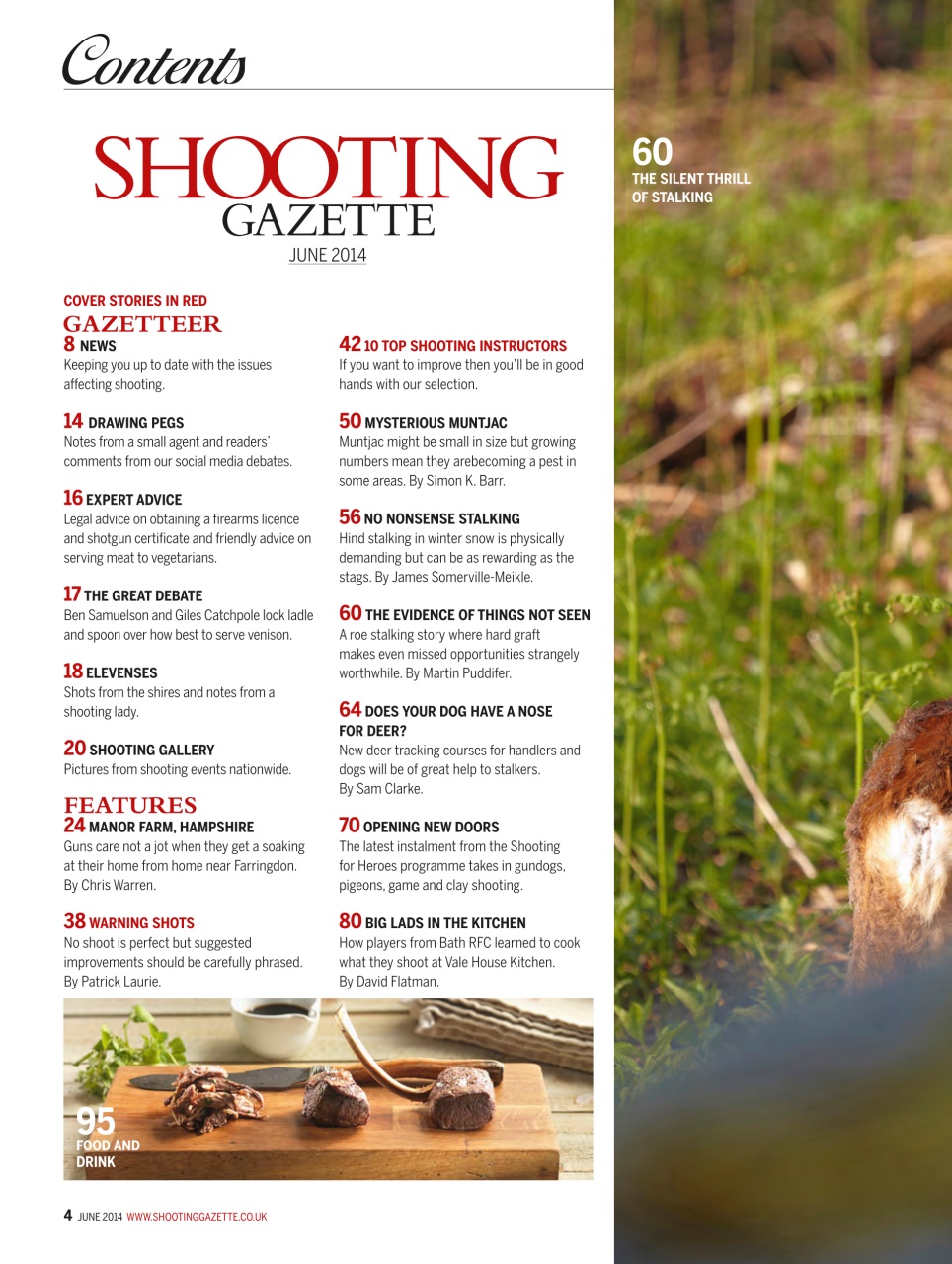 Shooting Gazette Preview Pages