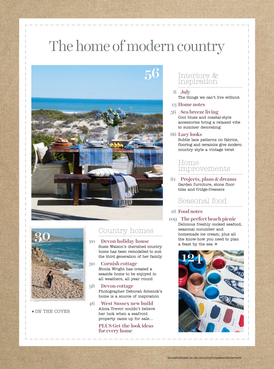 Country Homes & Interiors Preview Pages