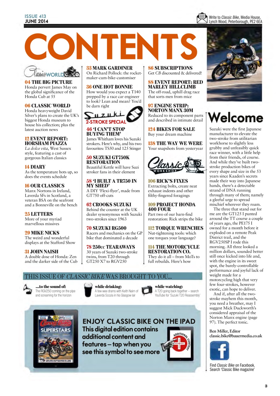 Classic Bike Preview Pages