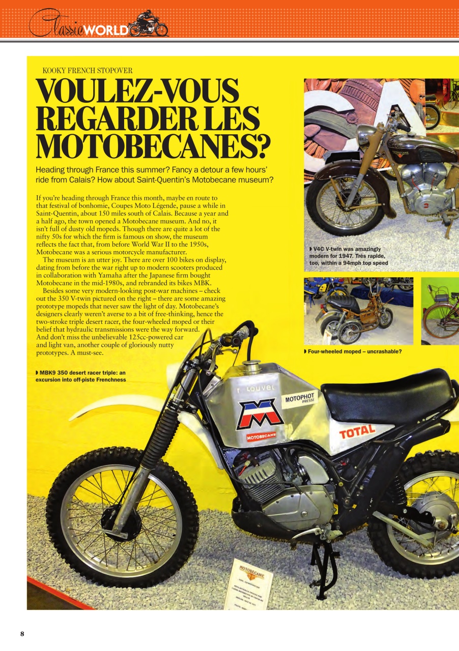 Classic Bike Preview Pages