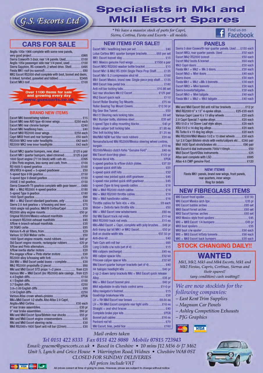 Classic Ford Preview Pages