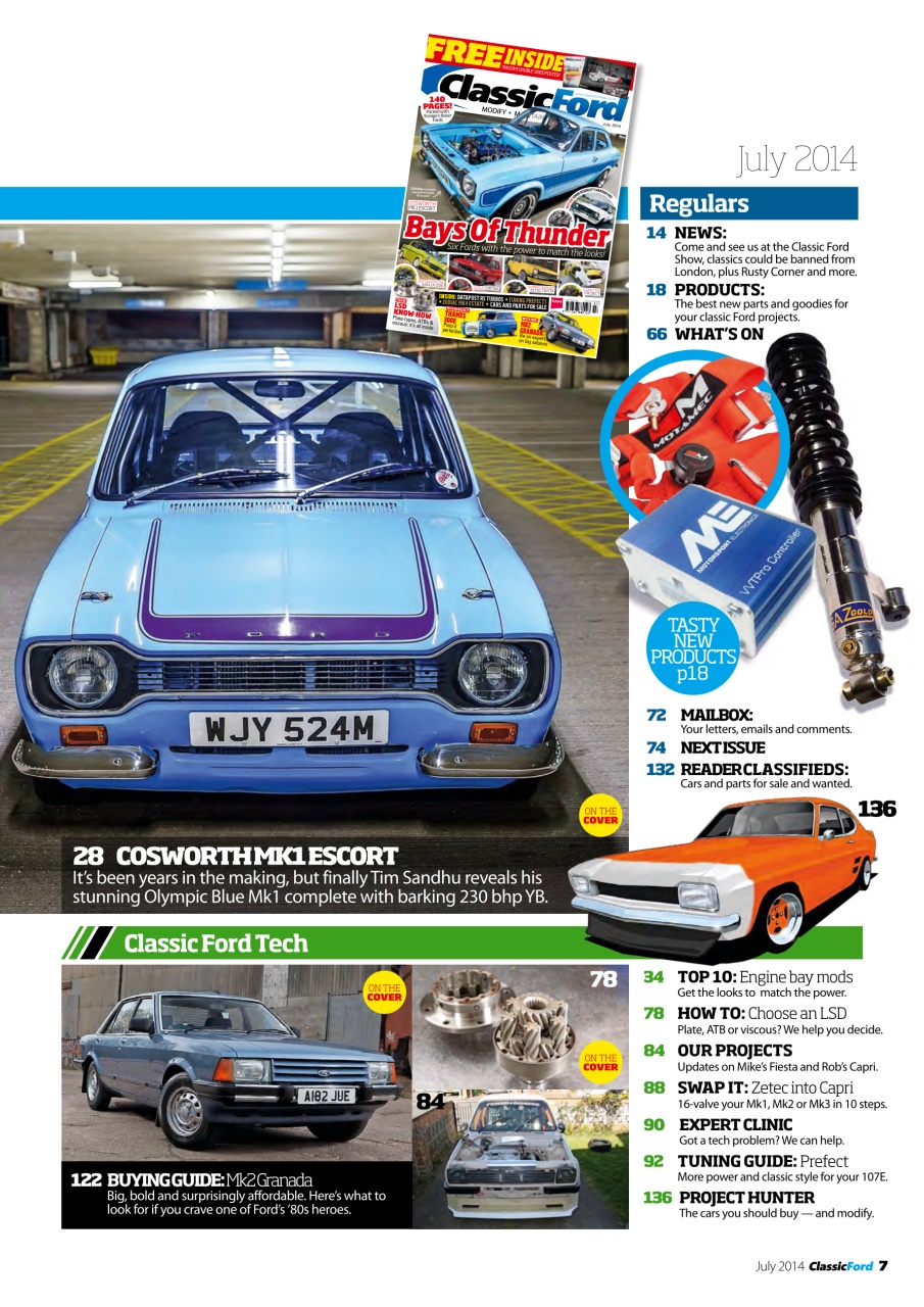 Classic Ford Preview Pages