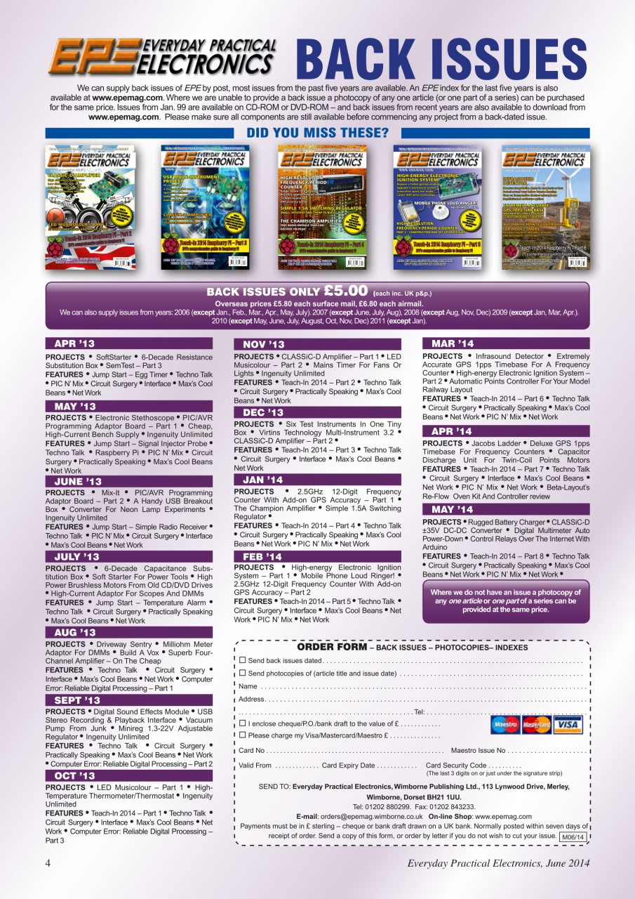 Practical Electronics Preview Pages