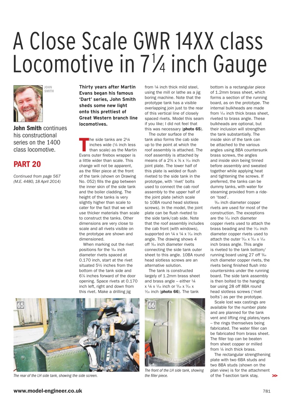 Model Engineer Preview Pages