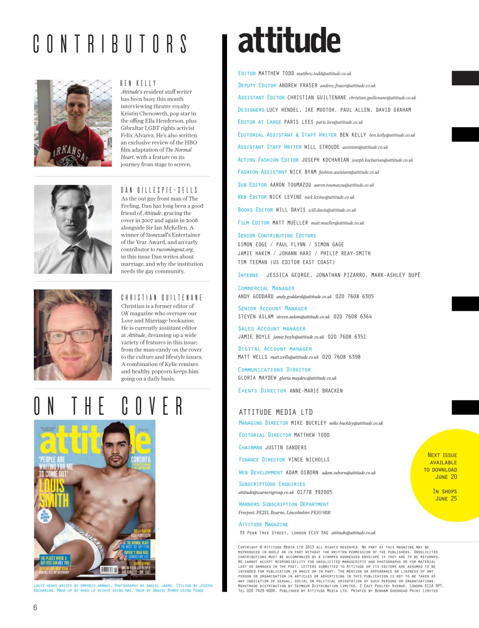 Attitude Preview Pages