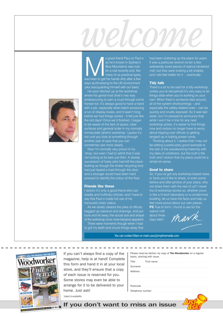 The Woodworker Magazine Preview Pages