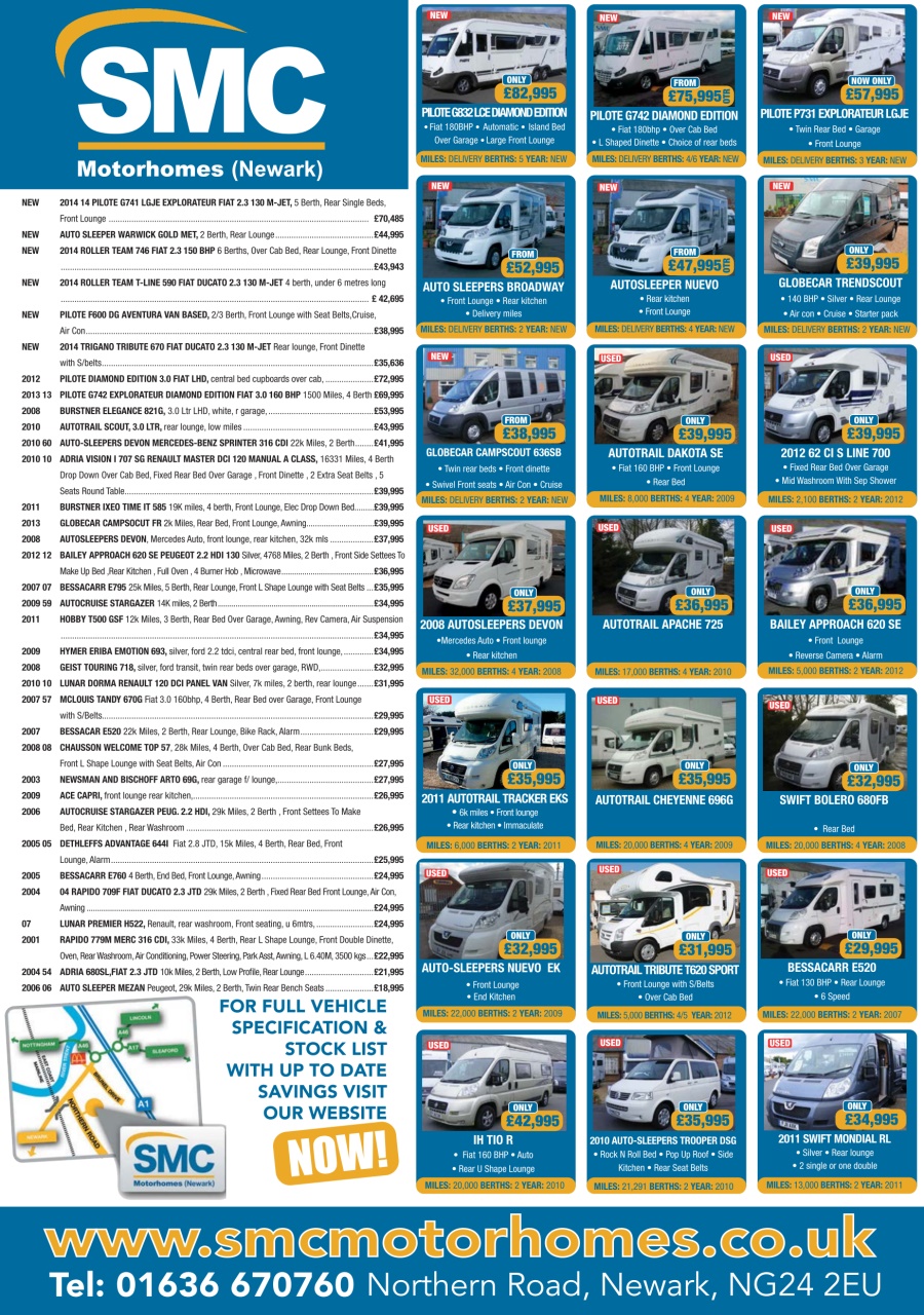What Motorhome magazine Preview Pages