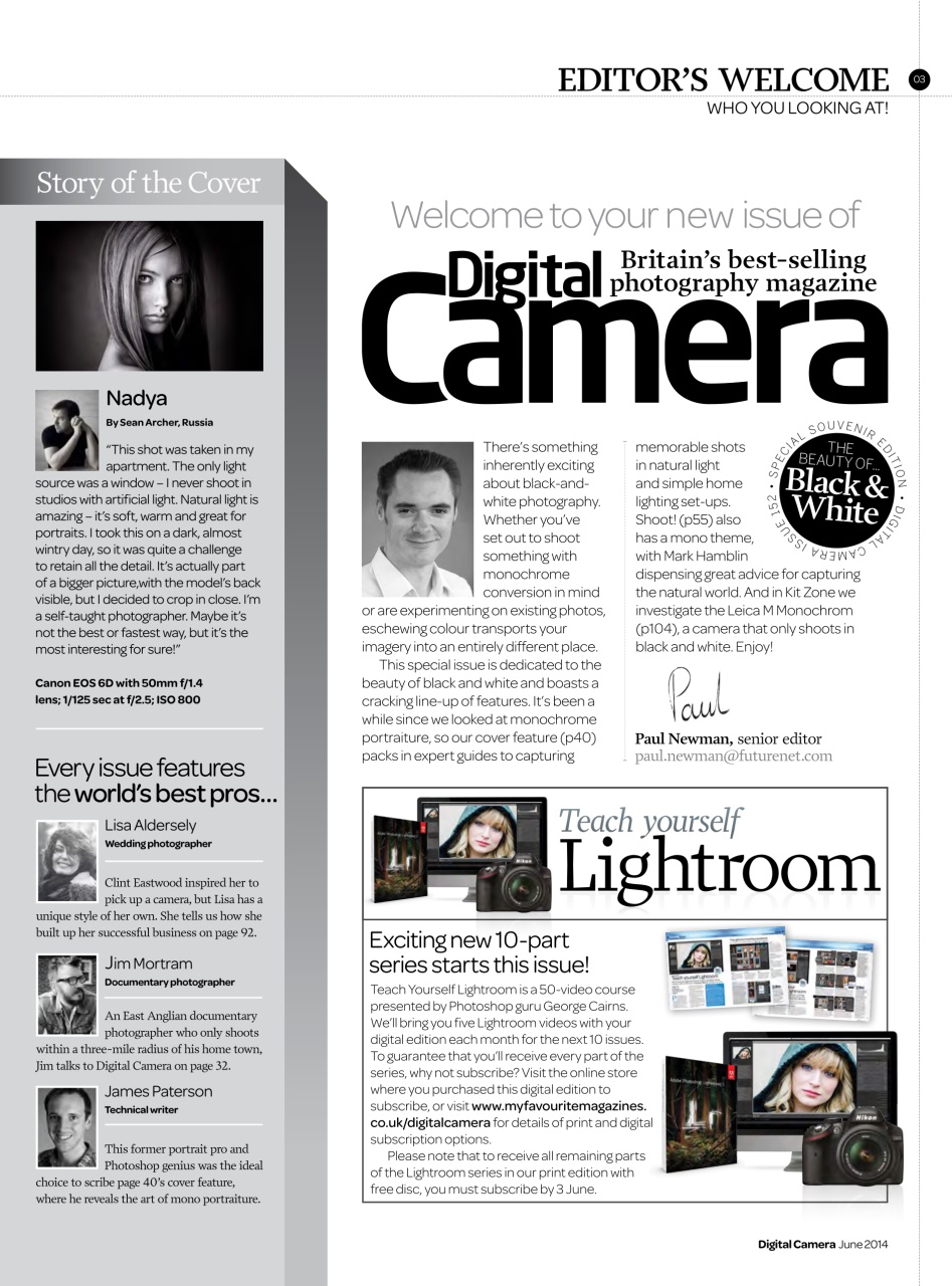 Digital Camera Magazine Preview Pages