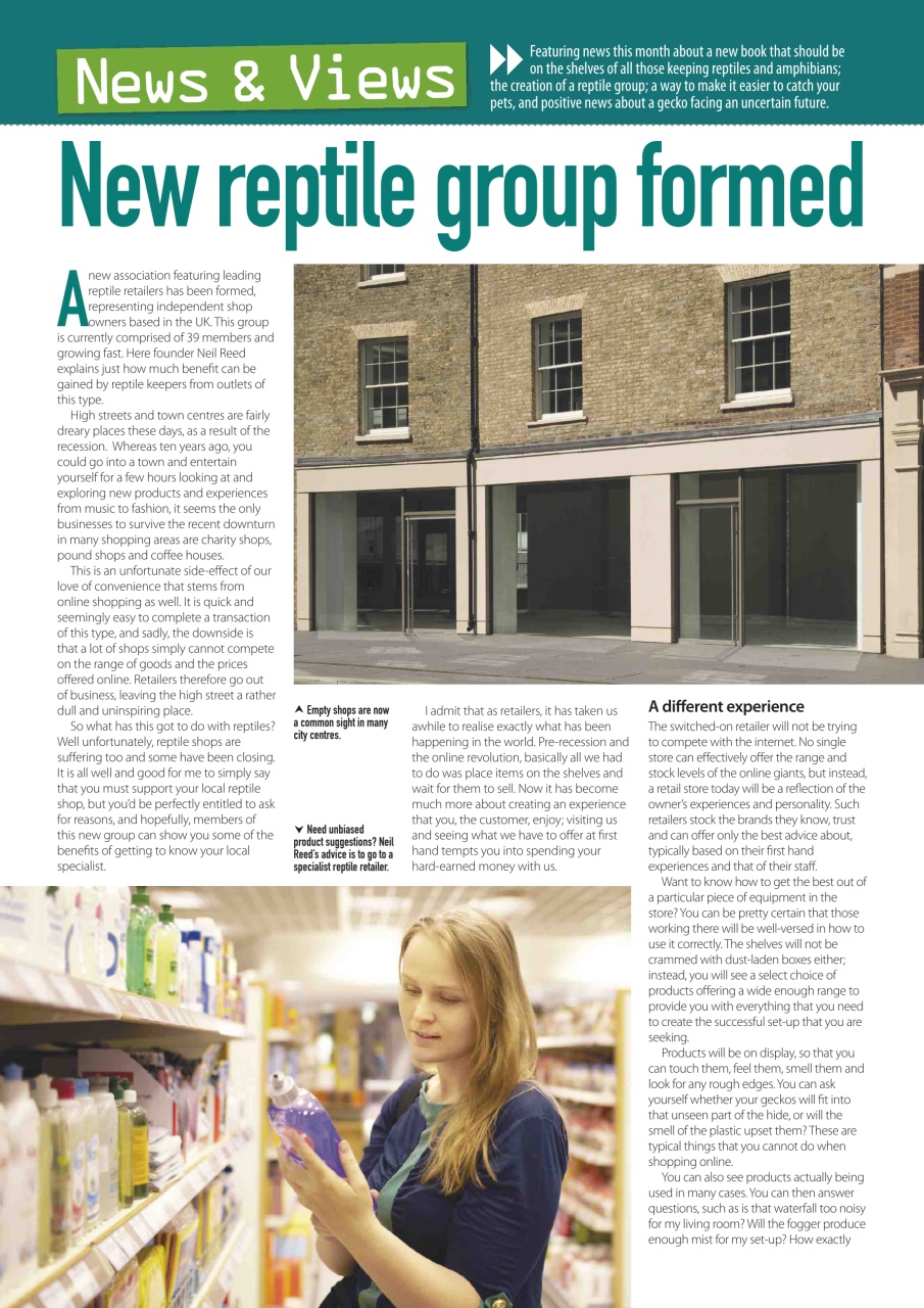 Practical Reptile Keeping Preview Pages