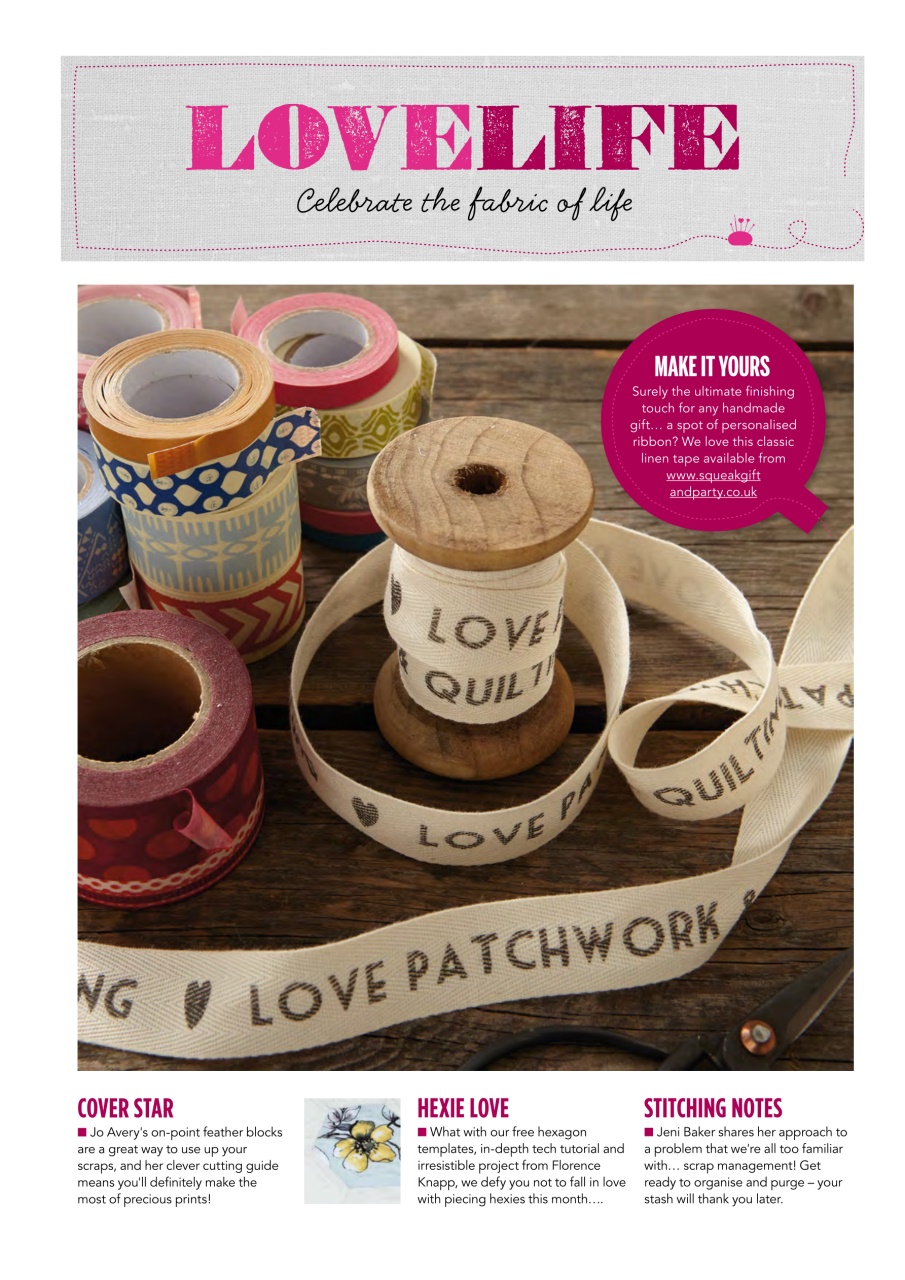 Love Patchwork & Quilting Preview Pages